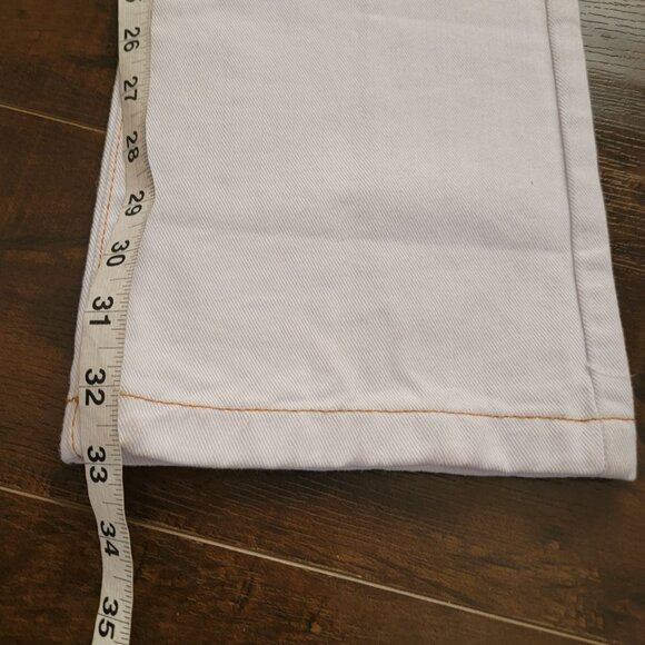 WeWoreWhat Icon Jeans Womens 27 White Cottage Country Timeless Classic Y2K - Picture 8 of 8